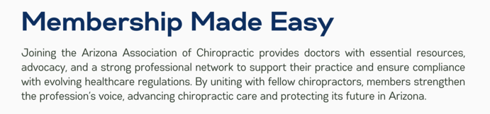 Member Made Easy Banner